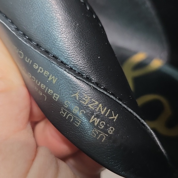 Sam Edelman Women Kinzey Black Suede Ankle Boots Shoes Sz 8.5M - Picture 14 of 14